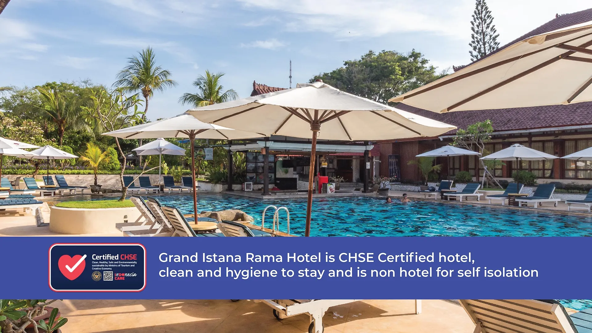 Grand Istana Rama Hotel Kuta Lombok 4*,